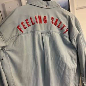 Billabong button up sz m